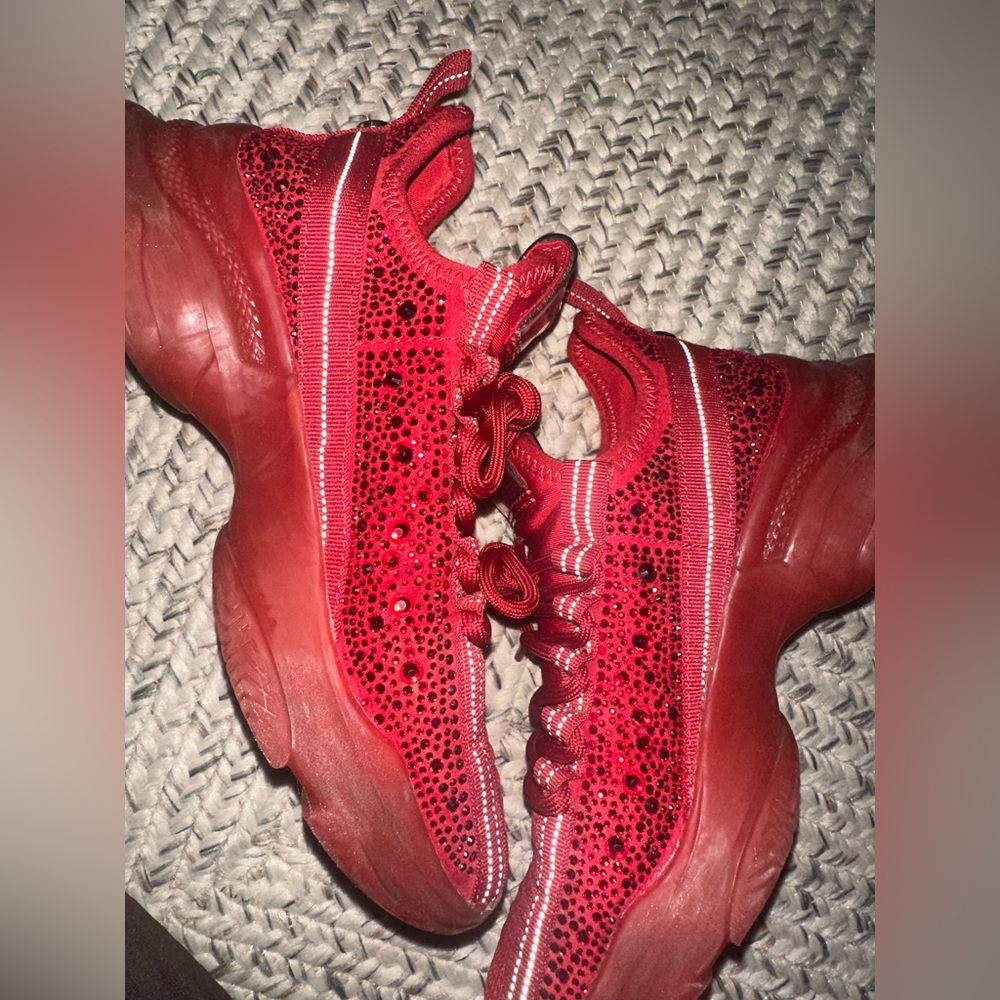 Red Steve Madden Maxima Women's Sneakers